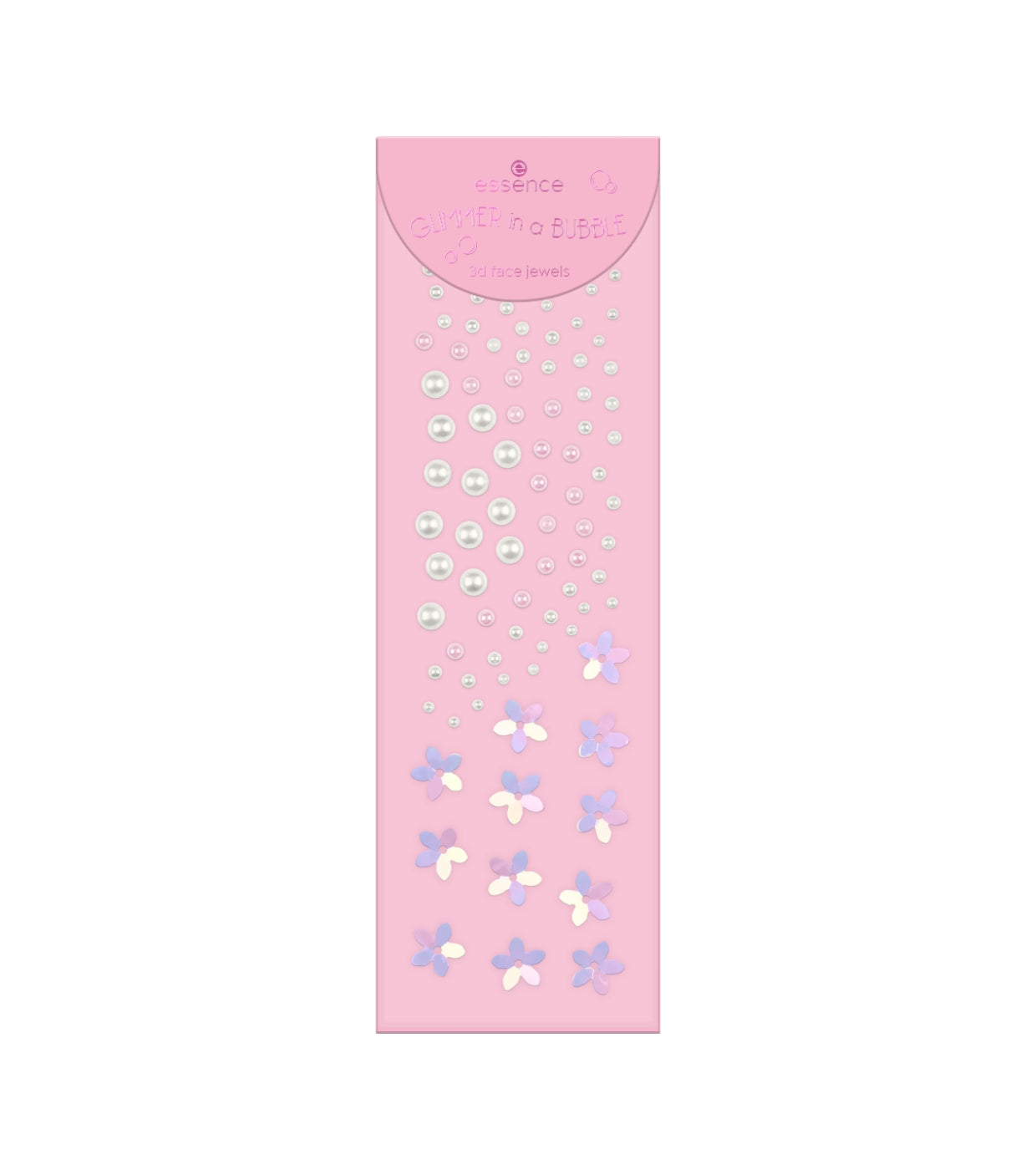ESSENCE GLIMMER IN A BUBBLE GIOIELLI VISO 3D 01 GLIMMER GLOW UP