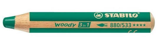 STABILO WOODY 3IN1 VERDE
