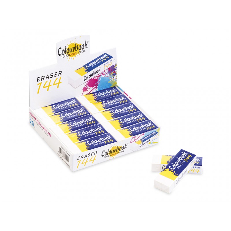 COLOURBOOK ERASER 144 GOMMA PER CANCELLARE BIANCA