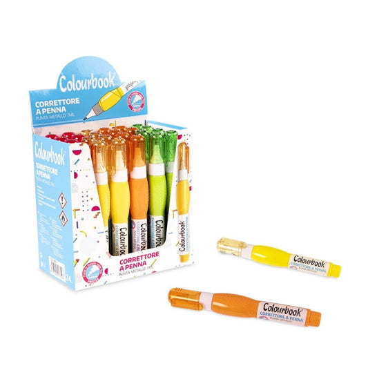 COLOURBOOK CORRETTORE A PENNA PUNTA METALLO 7ML FLUO