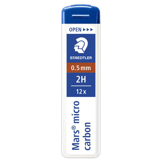 STAEDTLER MARS MICRO CARBON 0,5MM 2H 12PZ