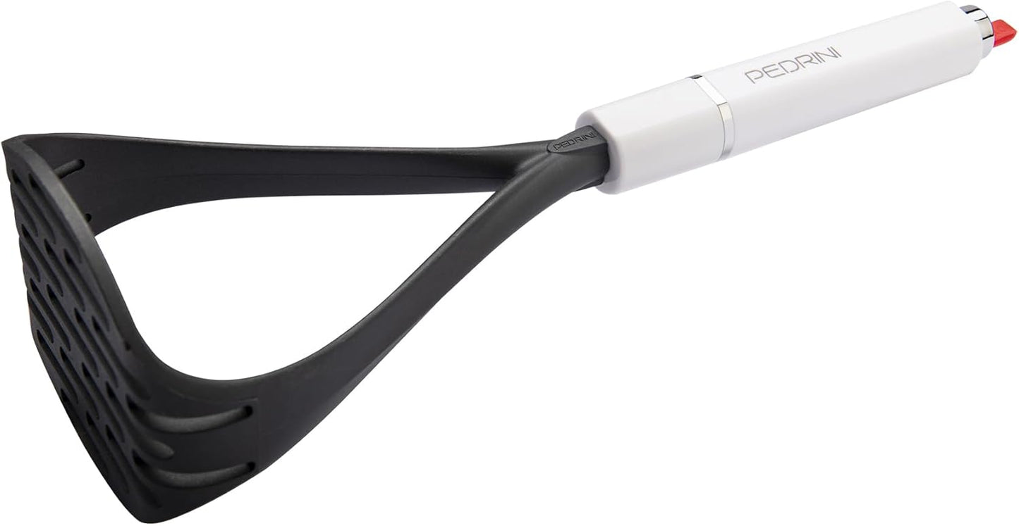 PEDRINI LILLO STILE SCHIACCIAPATATE MANUALE ABS BIANCO E NERO ART.0761