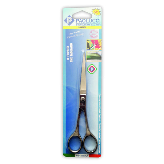 PAOLUCCI SPRINT FORBICI PER PARRUCCHIERE GAMBO PIATTO NICHELATE ART.47 POLL.6 1/2