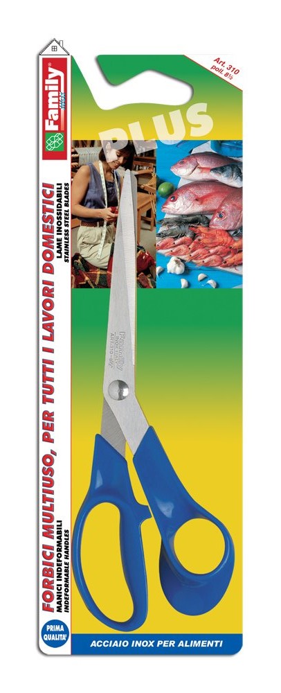 PAOLUCCI FAMILY INOX FORBICI MULTIUSO LAME INOX ART.310 POLL.8 1/2