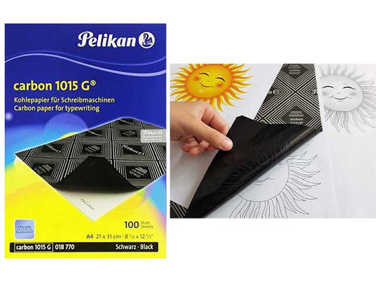 PELIKAN CARBON 1015 G CARTA CARBONE A4 1 FOGLIO NERO