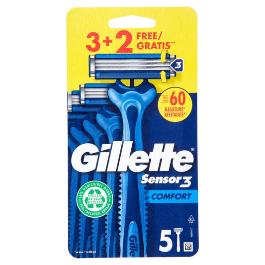 GILLETTE RASOIO SENSOR 3 COMFORT X3+2