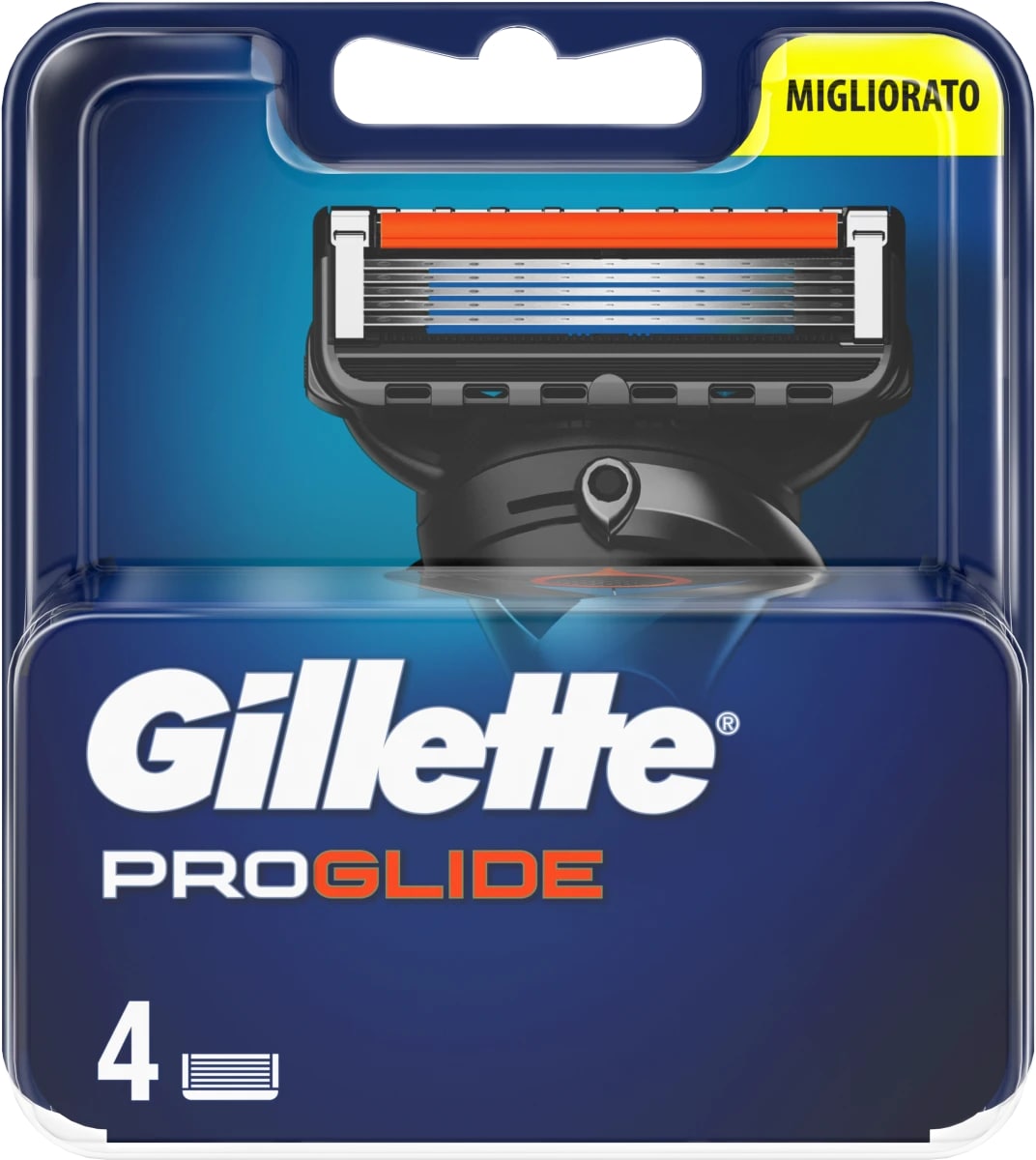 GILLETTE PROGLIDE RICARICHE X4