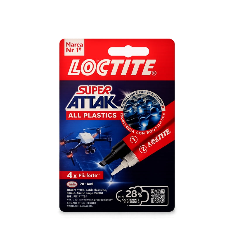 LOCTITE SUPER ATTAK ALL PLASTICS 2G+4ML