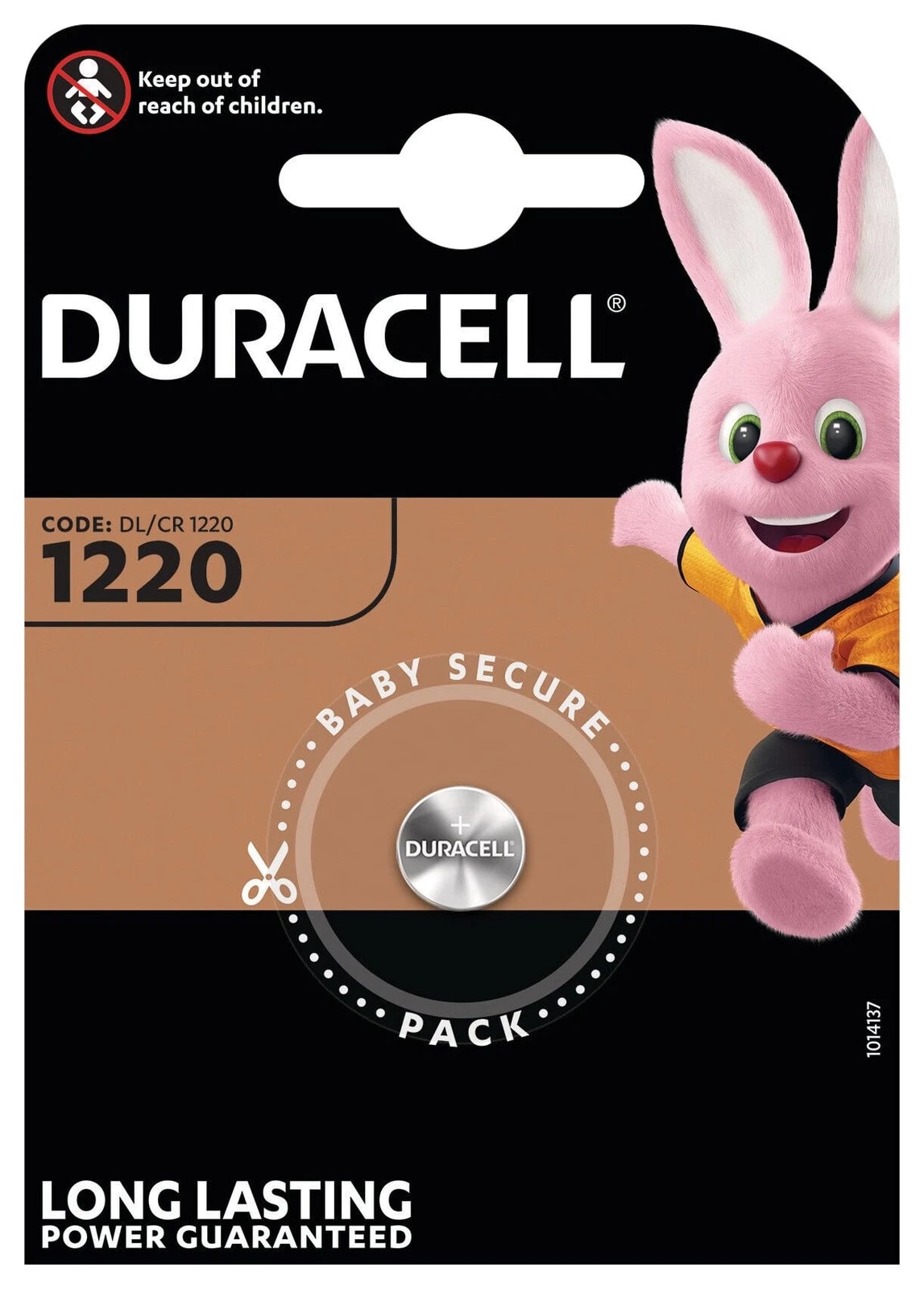 DURACELL LONG LASTING POWER CODE: 1220 DL/CR 1220 3V 1PZ