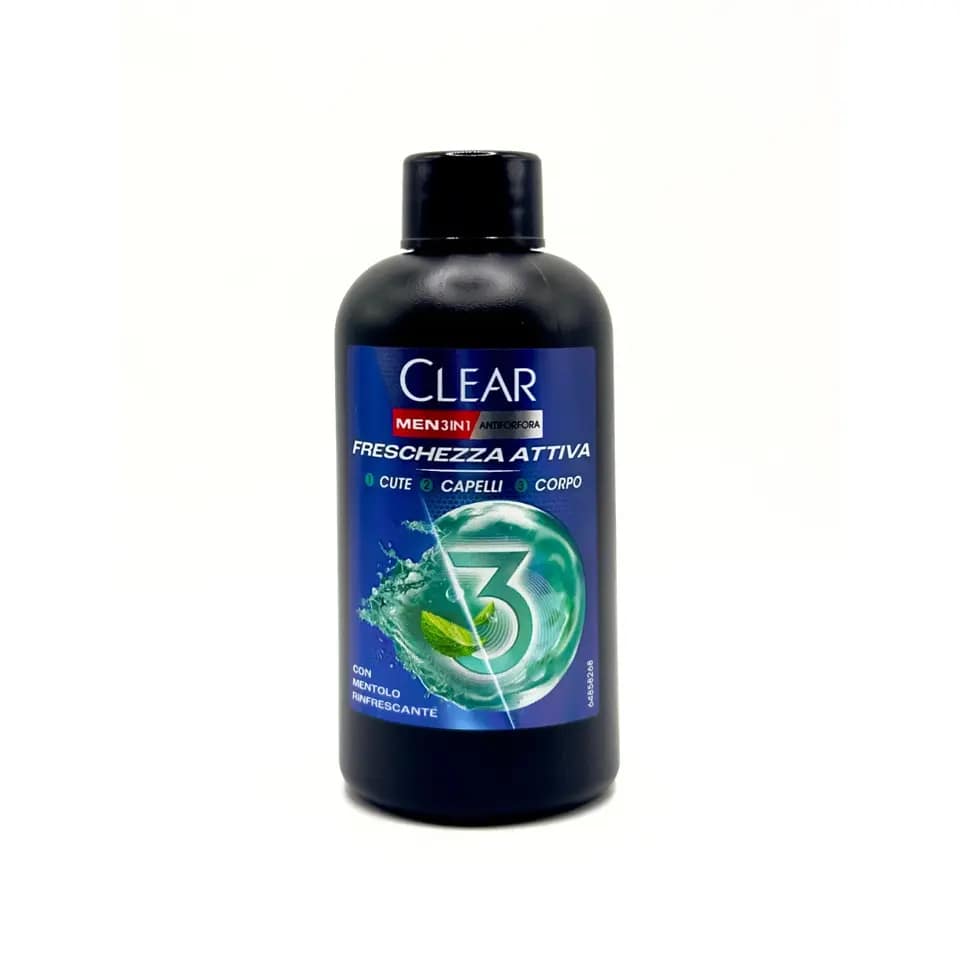 CLEAR MEN SHAMPOO 100ML ANTIFORFORA 3IN1 FRESCHEZZA ATTIVA