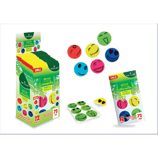 DOLCI SGUARDI PATCH ADESIVI AL PROFUMO DI CITRONELLA 12PZ