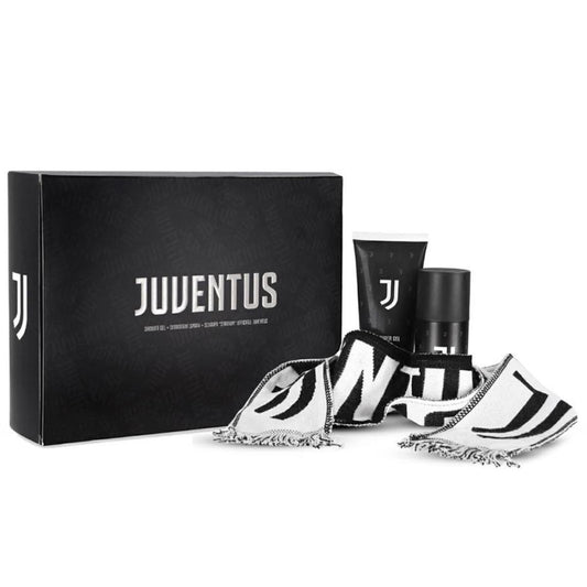 JUVENTUS CONFEZIONE DEO SPRAY 150ML + SHOWER GEL 200ML + SCIARPA UFFICIALE