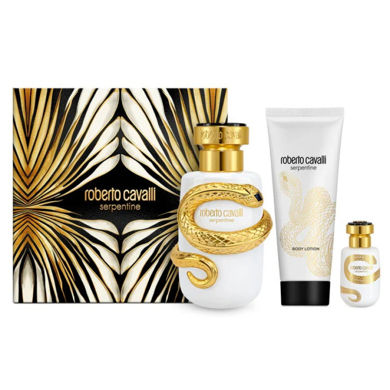 ROBERTO CAVALLI SERPENTINE CONFEZIONE EDP 100ML + MINIATURA EDP 7,5ML+ BODY LOTION 100ML
