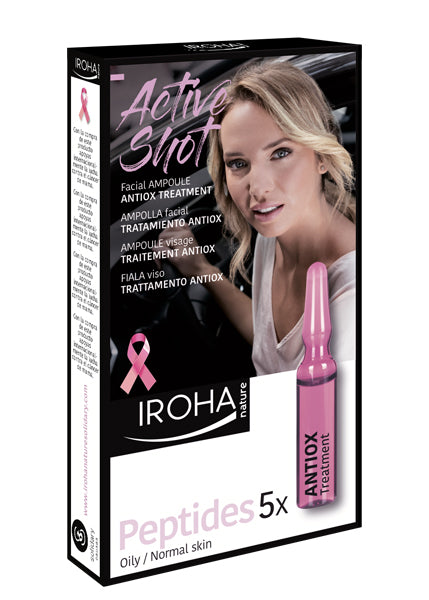 IROHA ACTIVE SHOT FIALA VISO TRATTAMENTO ANTIOX PEPTIDES 5X