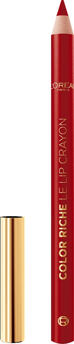 L'OREAL COLOR RICHE COUTURE LE LIP CRAYON MATITA LABBRA 300 LE ROUGE PARIS