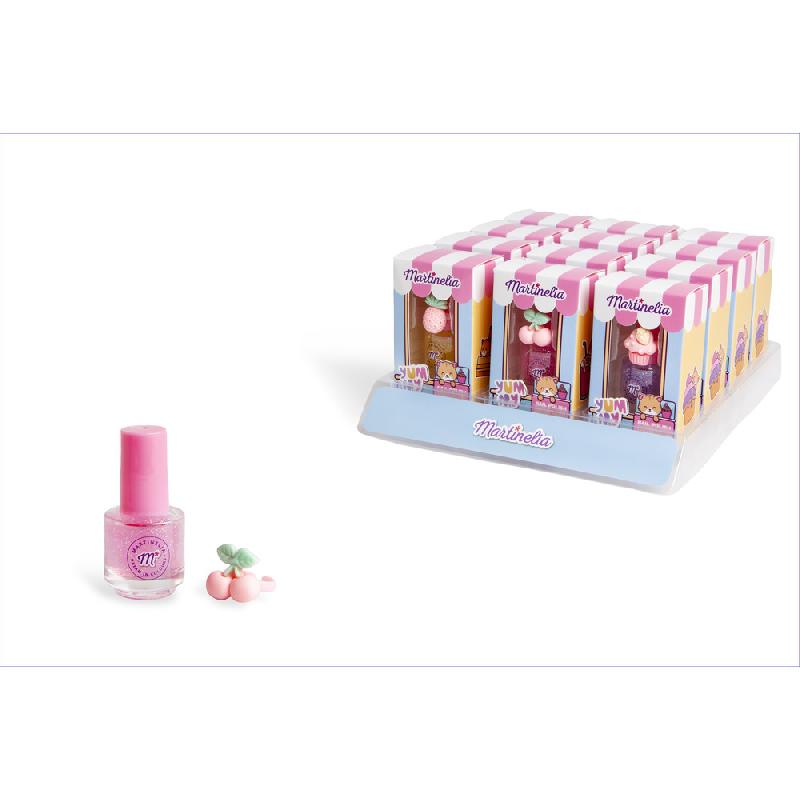 MARTINELIA YUMMY NAIL POLISH WITH RING A.30610 ASSORTITI
