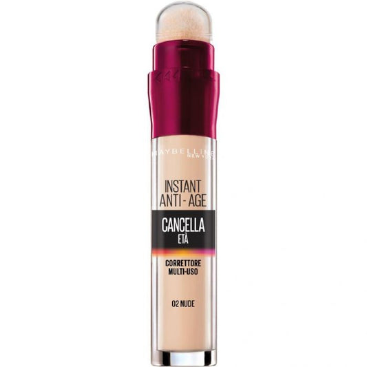 MAYBELLINE CORRETTORE INSTANT ANTI-AGE CANCELLA ETA' 02 NUDE