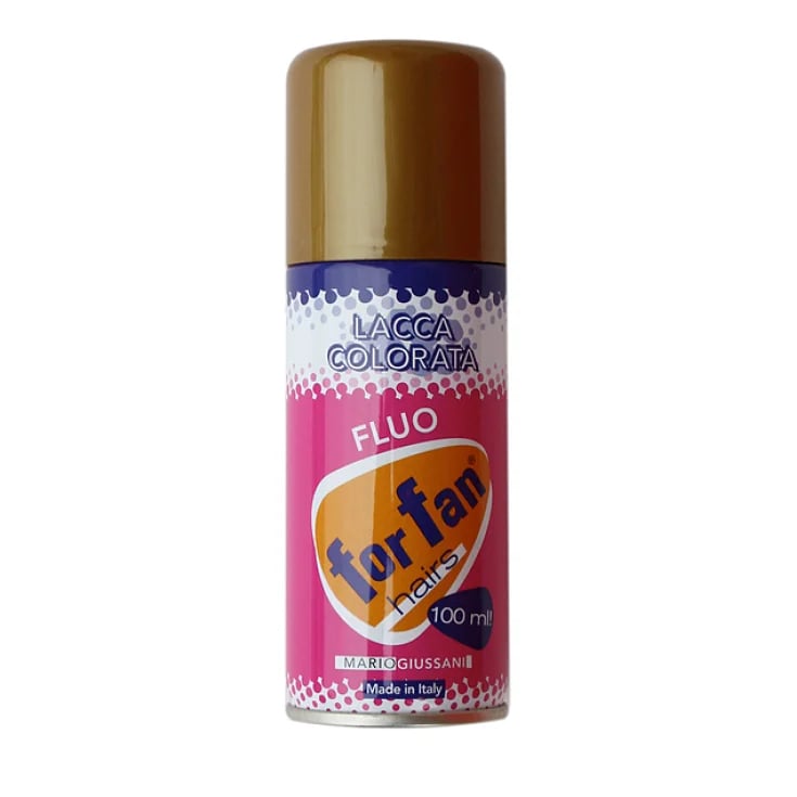 MARIO GIUSSANI FOR FAN HAIRS LACCA COLORATA 100ML FLUO ORO