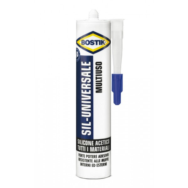 BOSTIK SILICONE SIL-UNIVERSALE MULTIUSO 280ML NERO