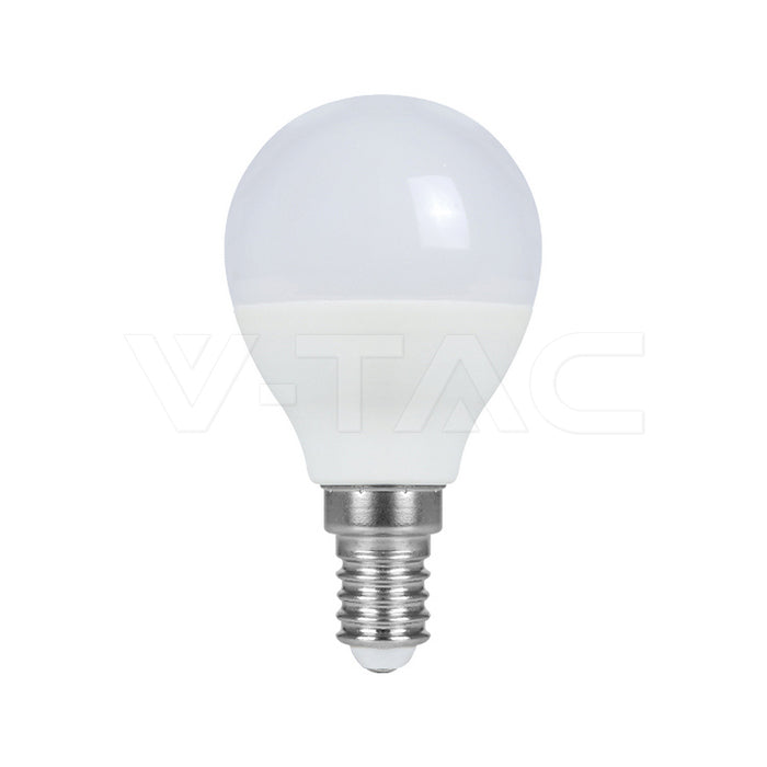 V-TAC LED P45 BULB SFERA E14 6.5W=45W 6500K