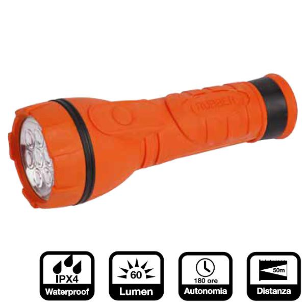 CFG LUCEQUADRA TORCIA 2D RUBBER LED7