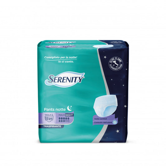 SERENITY PANTS NOTTE MAXI NIGHT L X12