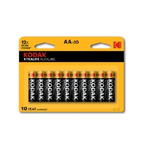 KODAK XTRALIFE ALKALINE STILO AA MULTIPACK X10