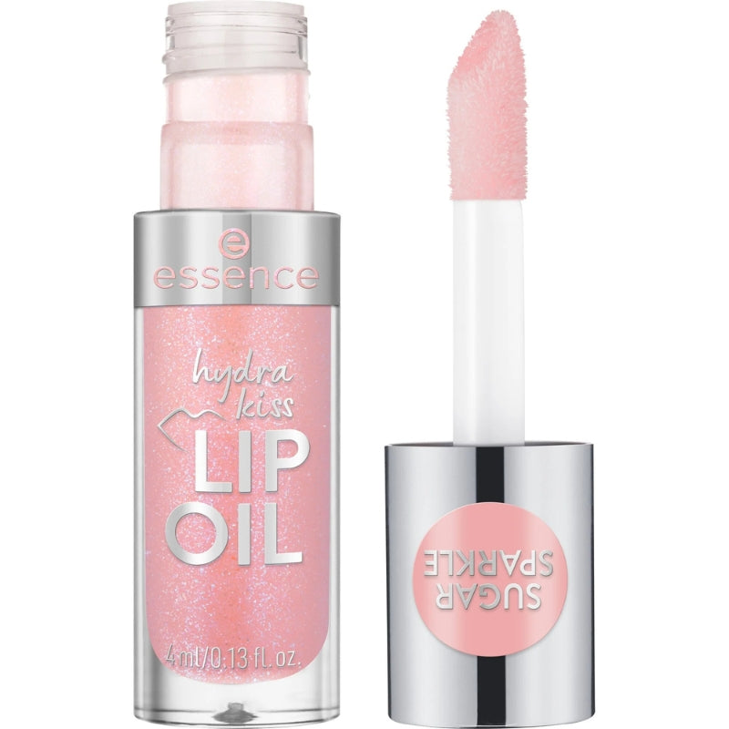 ESSENCE HYDRA KISS LIP OIL OLIO LABBRA 4ML 10 SUGAR SPARKLE