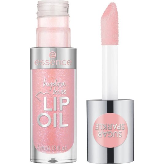 ESSENCE HYDRA KISS LIP OIL OLIO LABBRA 4ML 10 SUGAR SPARKLE