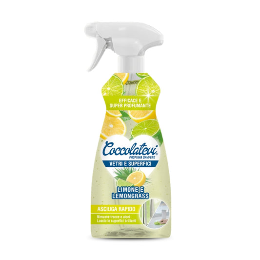 COCCOLATEVI VETRI E SUPERFICI SPRAY 625ML LIMONE E LEMONGRASS