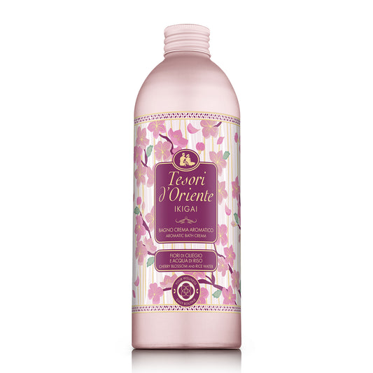 TESORI D'ORIENTE BAGNO CREMA 500ML IKIGAI FIORI DI CILIEGIO E ACQUA DI RISO