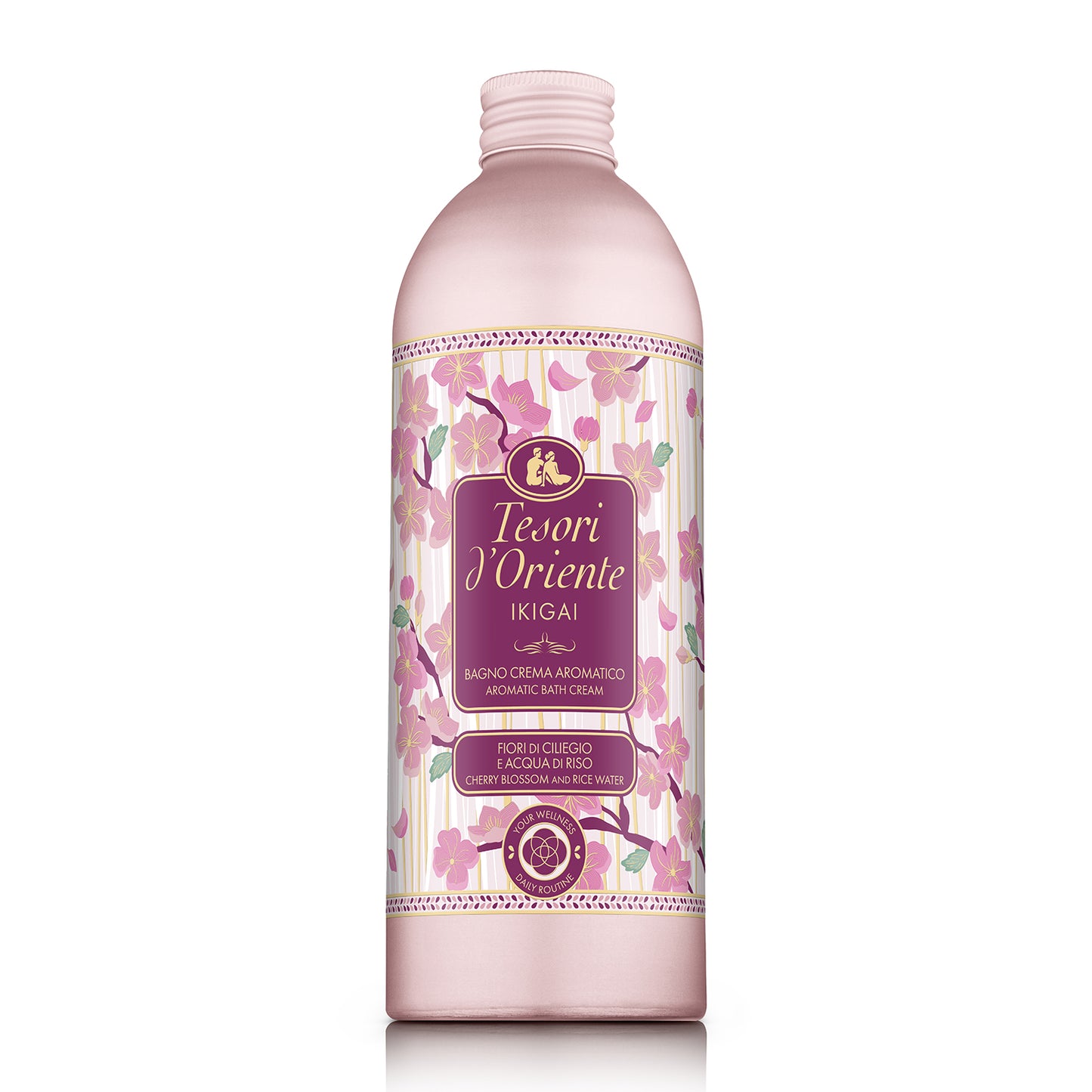TESORI D'ORIENTE BAGNO CREMA 500ML IKIGAI FIORI DI CILIEGIO E ACQUA DI RISO