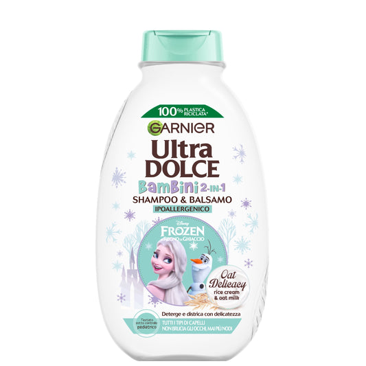 GARNIER ULTRA DOLCE SHAMPOO 400ML BAMBINI 2IN1 DELICATEZZA D'AVENA FROZEN