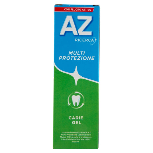 AZ DENTIFRICIO 75ML MULTI PROTEZIONE CARIE GEL CON FLUORO ATTIVO