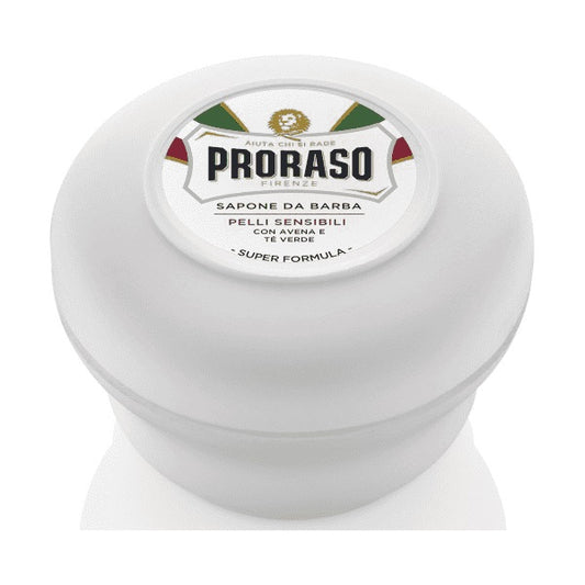 PRORASO SAPONE DA BARBA CIOTOLA 150ML PELLI SENSIBILI CON AVENA E TE' VERDE