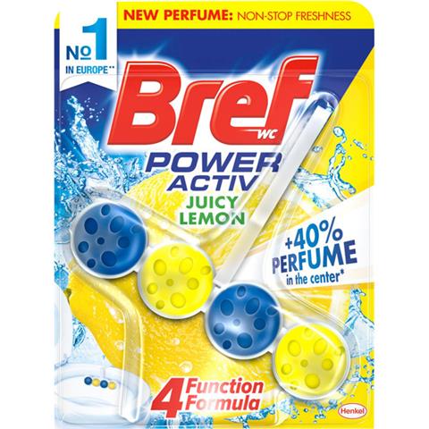 BREF WC TAVOLETTE POWER ACTIVE 4IN1 50G LEMON