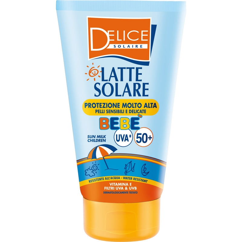 DELICE SOLAIRE LATTE SOLARE BEBE' UVA* FP50+ 100ML