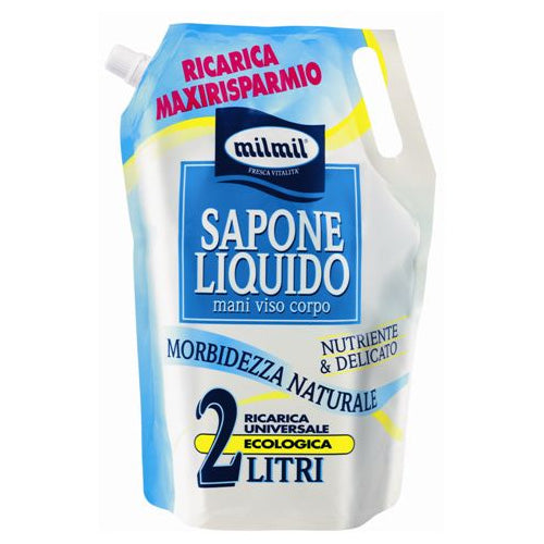 MIL MIL SAPONE LIQUIDO ECORICARICA 2L NUTRIENTE & DELICATO