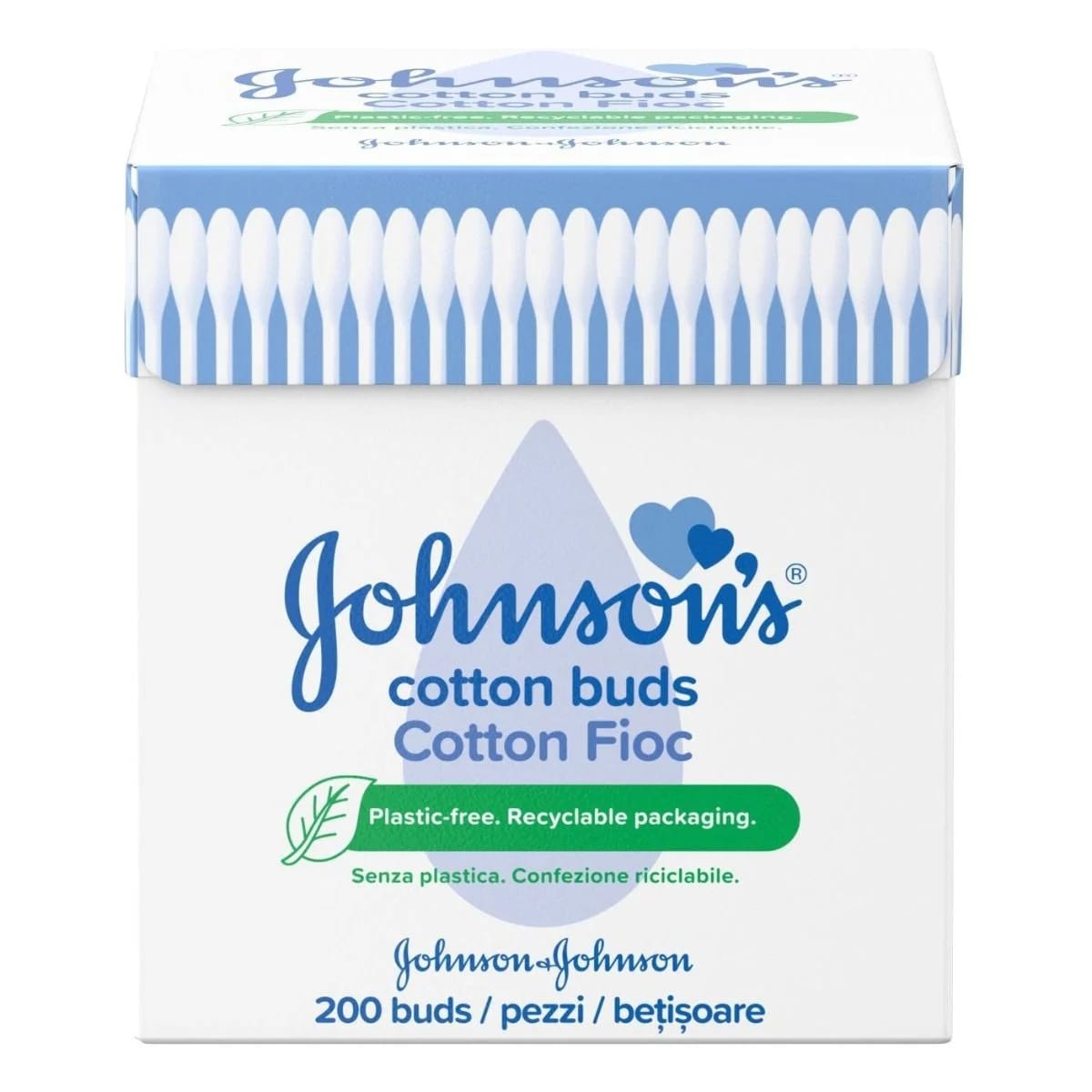 JOHNSON'S BABY 200 COTTON FIOC