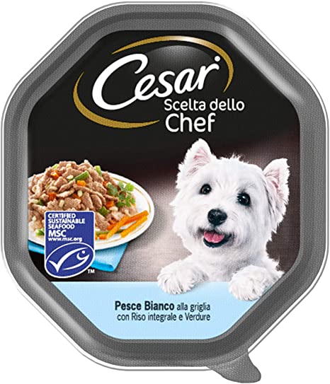 CESAR 150GR SCELTA DELLO CHEF PESCE BIANCO RISO VERDURE