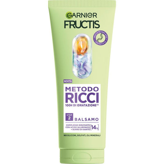 GARNIER FRUCTIS METODO RICCI STEP 2 BALSAMO 200ML 100H DI IDRATAZIONE