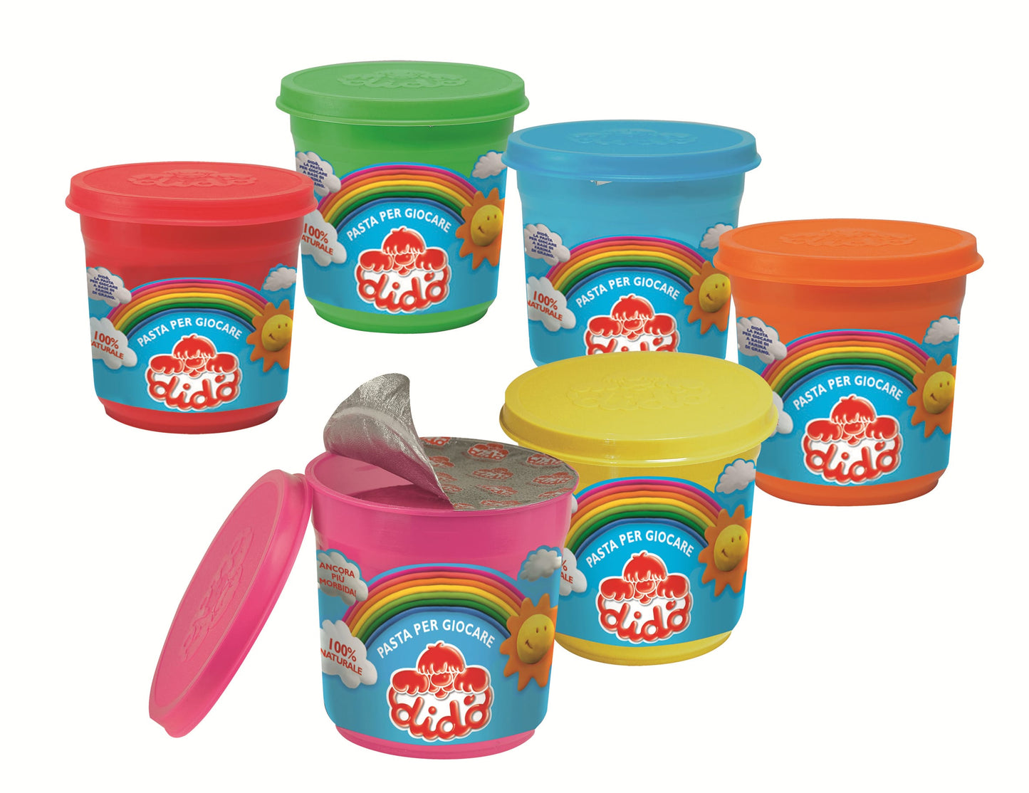 FILA DIDO' BARATTOLO 220G COLORI ASSORTITI