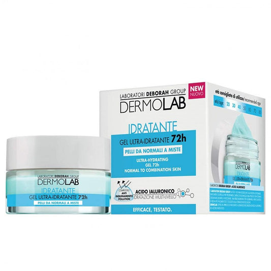 DERMOLAB IDRATANTE GEL ULTRA-IDRATANTE 72H PELLI DA NORMALI A MISTE
