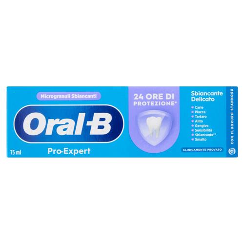 ORAL-B DENTIFRICIO 75ML PRO-EXPERT SBIANCANTE DELICATO MICROGRANULI SBIANCANTI