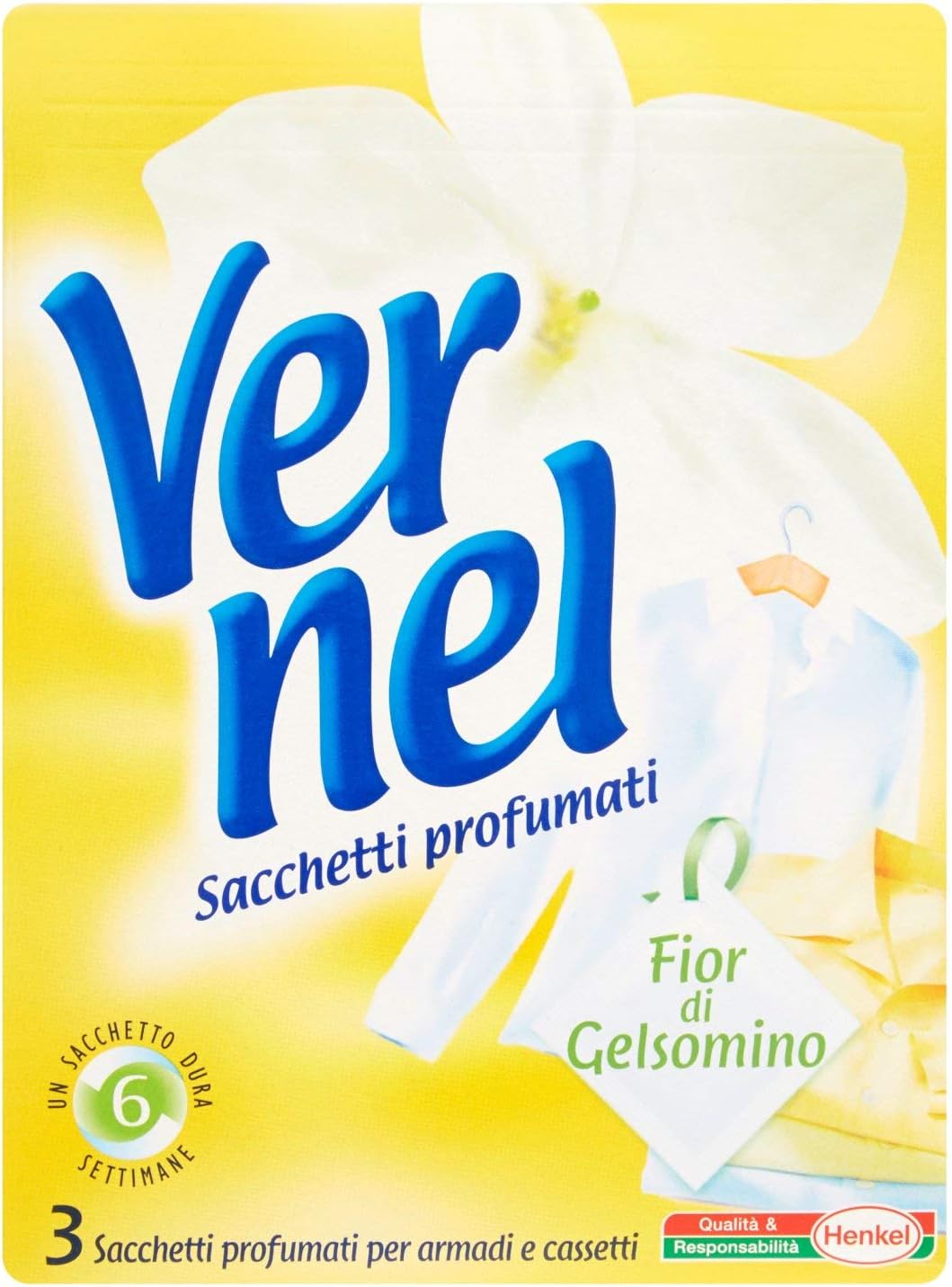 VERNEL SACCHETTI PROFUMATI 3PZ FIOR DI GELSOMINO