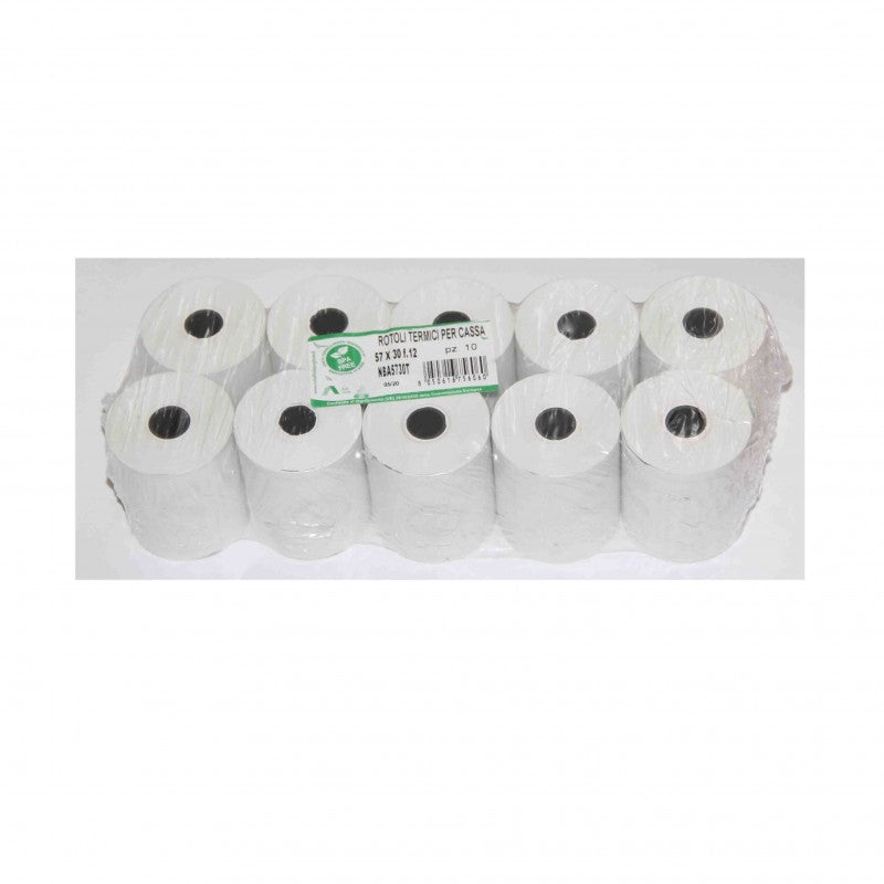 ROTOLI TERMICI CASSA 57X60 F.12 10PZ
