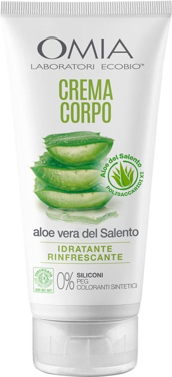OMIA CREMA CORPO 200ML ALOE VERA DEL SALENTO IDRATANTE RINFRESCANTE