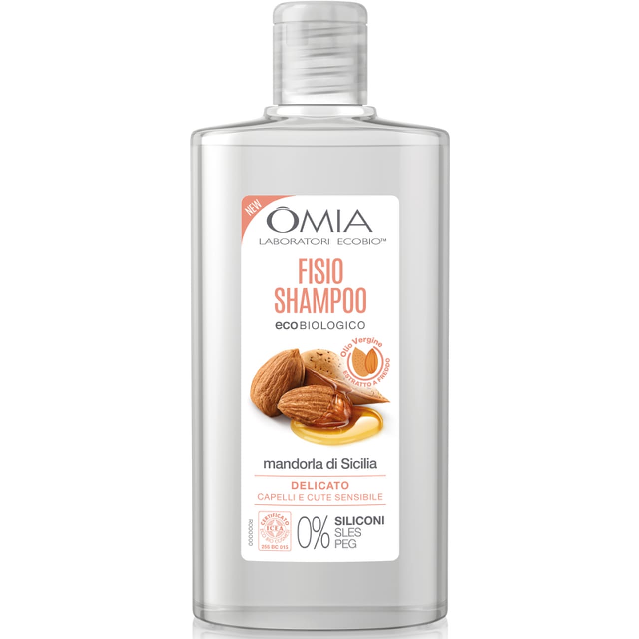 OMIA FISIO-SHAMPOO 250ML MANDORLA DI SICILIA DELICATO CAPELLI E CUTE SENSIBILE