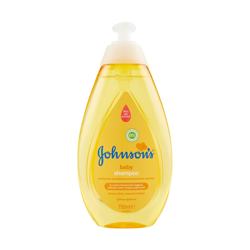 JOHNSON'S BABY SHAMPOO 750ML CON EROGATORE