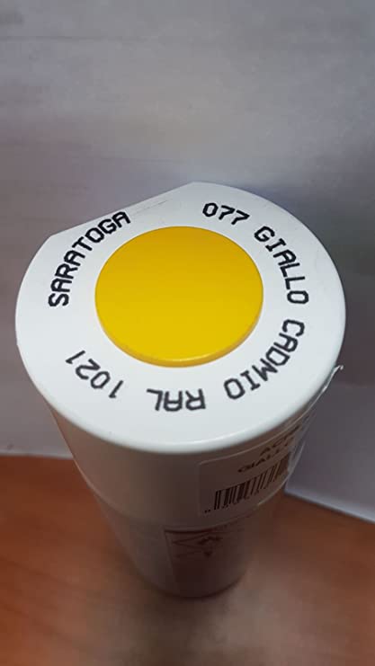 SARATOGA HAPPY COLOR SMALTO SPRAY GIALLO SEGNALE 400ML